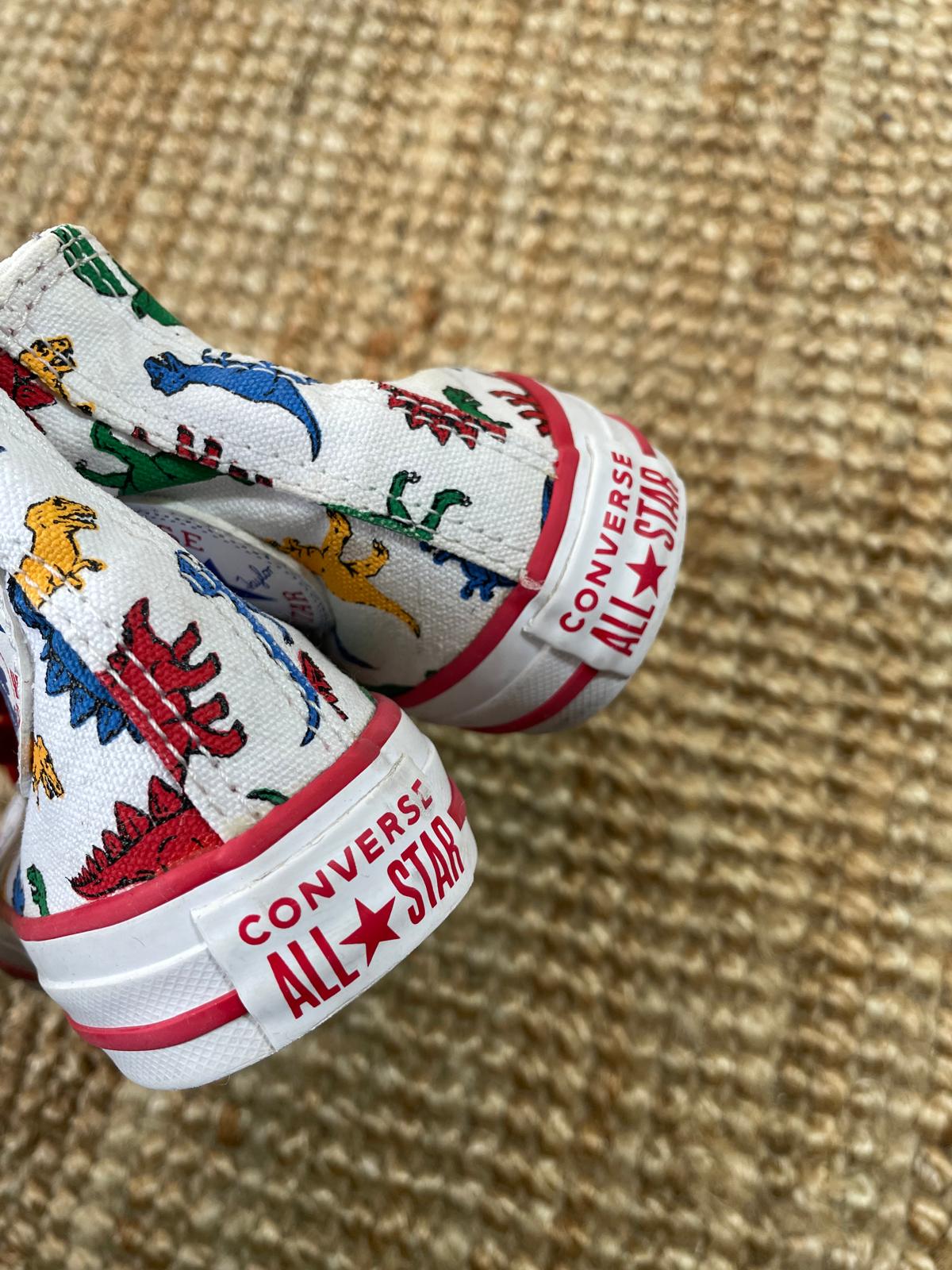 Converse Dinoverse Chuck Taylor Hi-Top Trainers | UK10.5