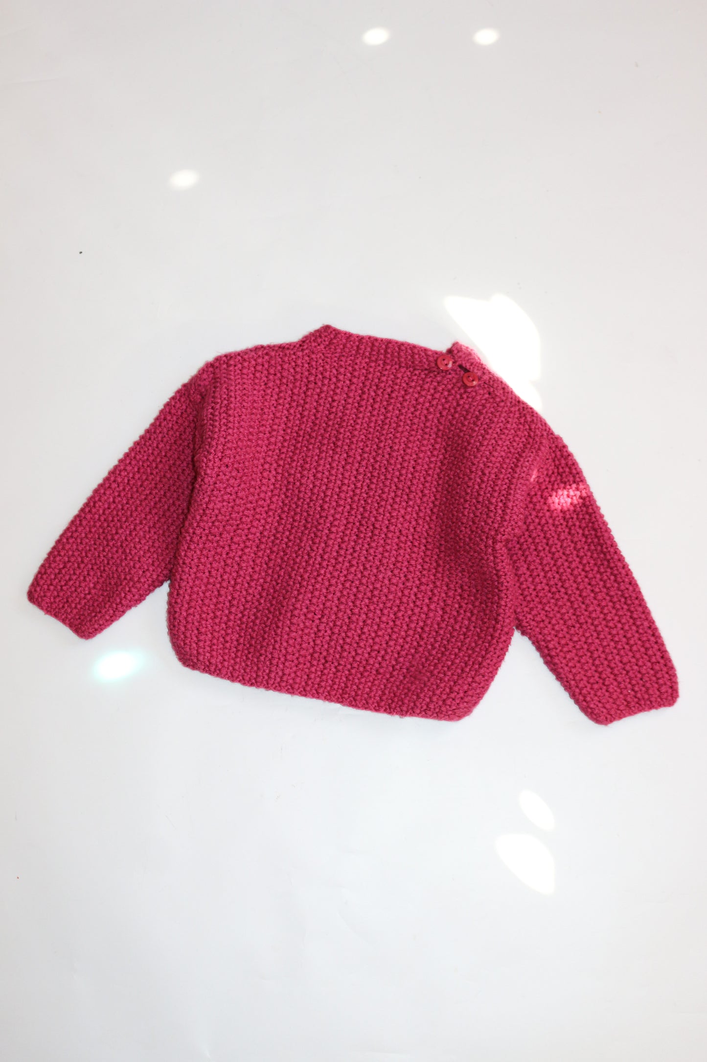 Hand Knitted Garden Jumper | 2-3y