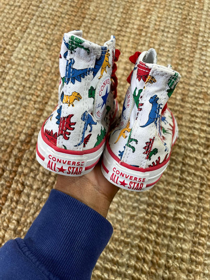 Converse Dinoverse Chuck Taylor Hi-Top Trainers | UK10.5