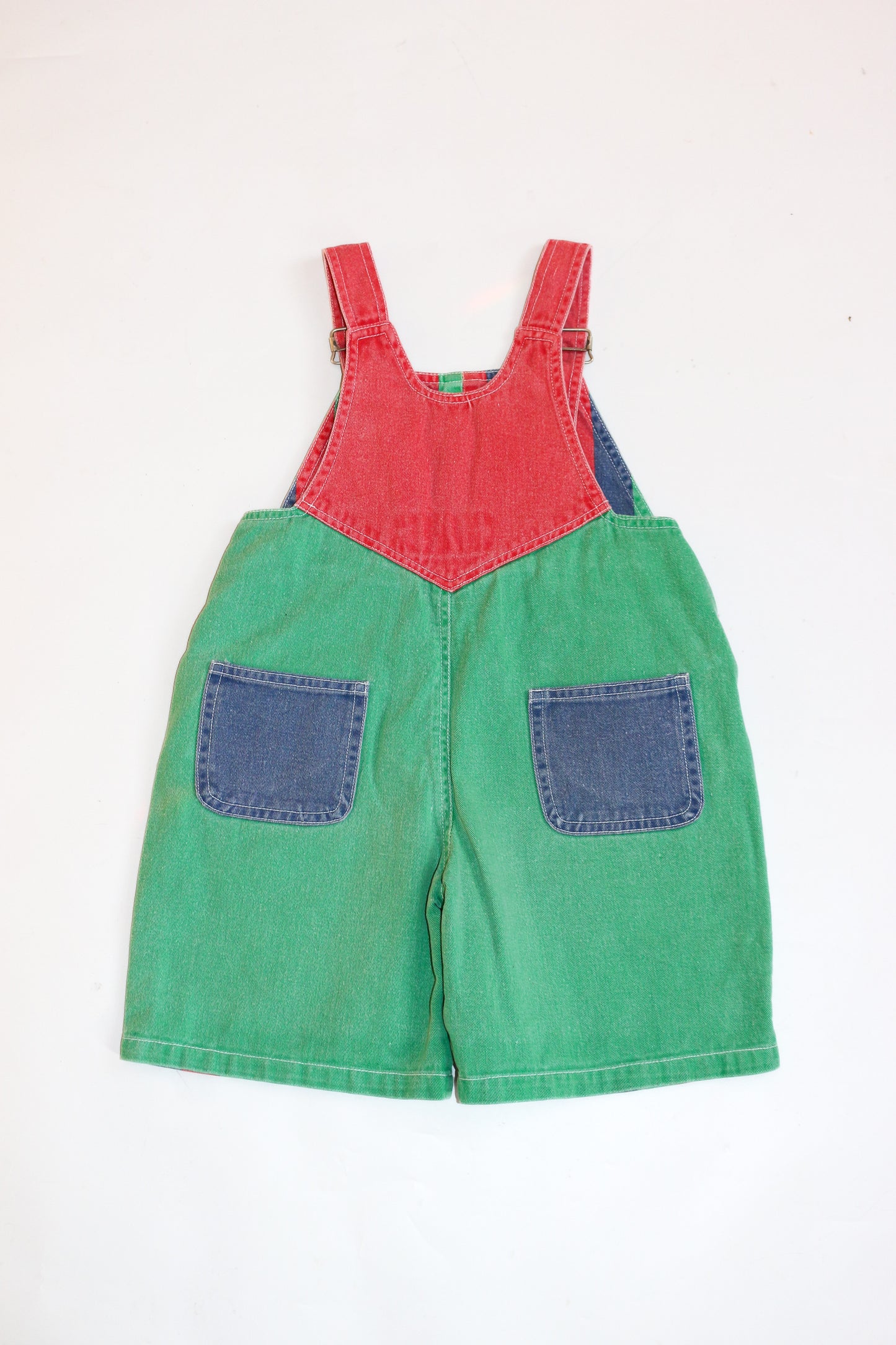 Vintage Jeepers Striped Shortalls | 2-3y+