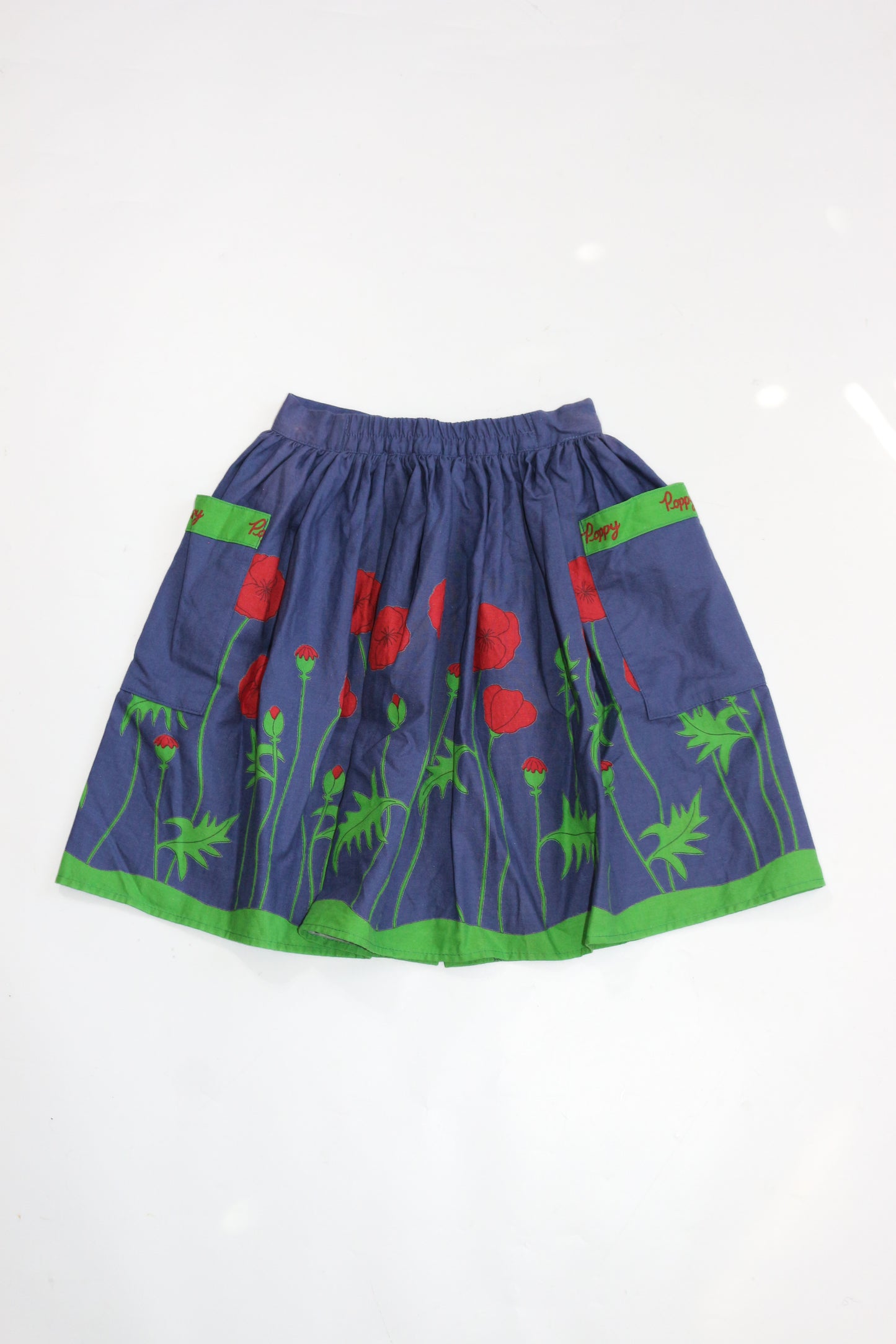 Vintage Poppy Skirt | 3-6y