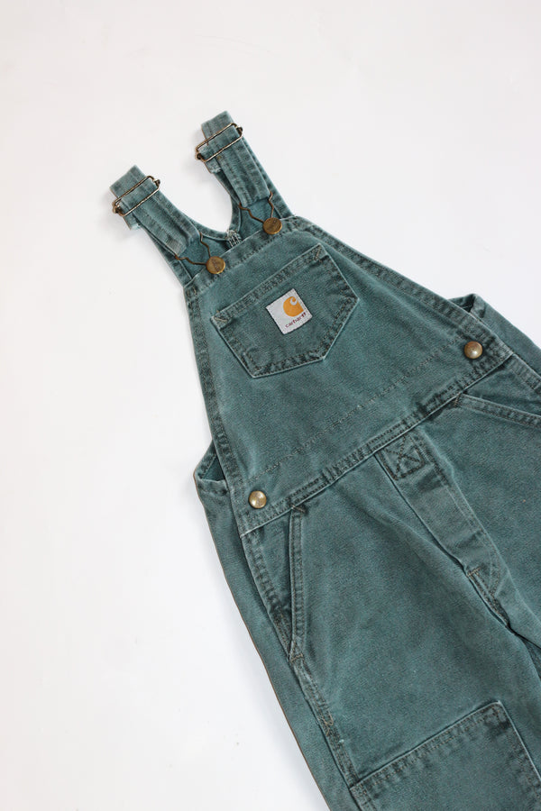 Vintage Teal Green Carhartt Dungarees | 2-4y | Rare