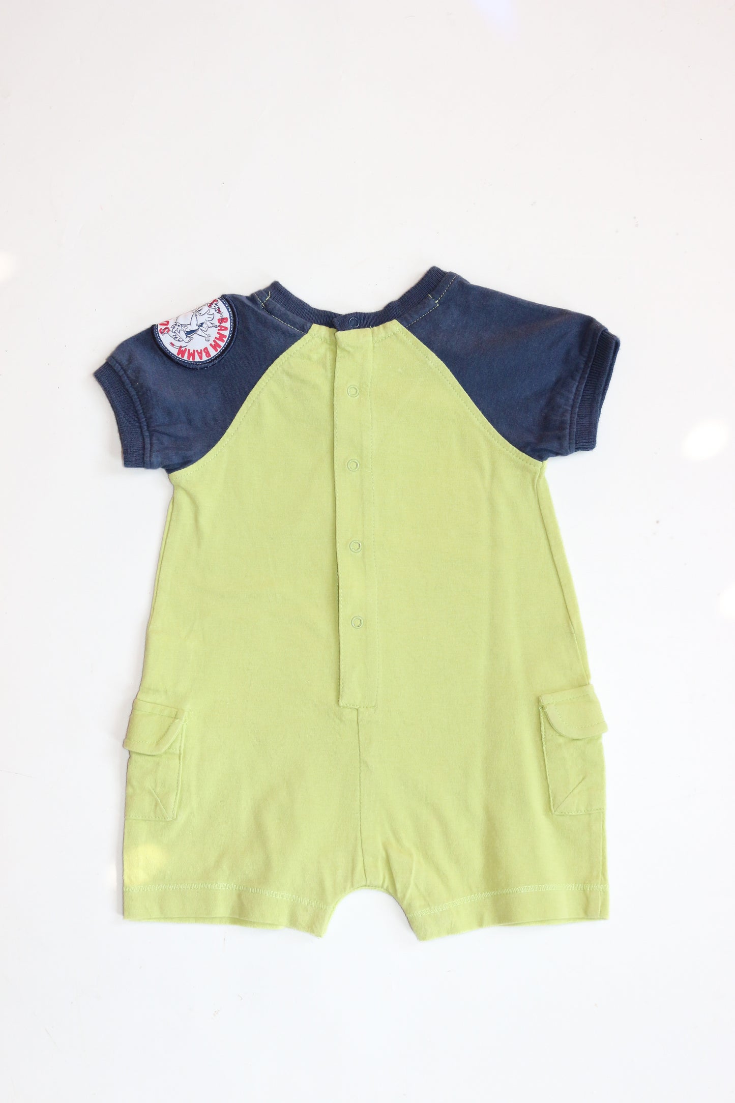 Vintage The Flintstones Bamm Bamm Romper | 3-6m
