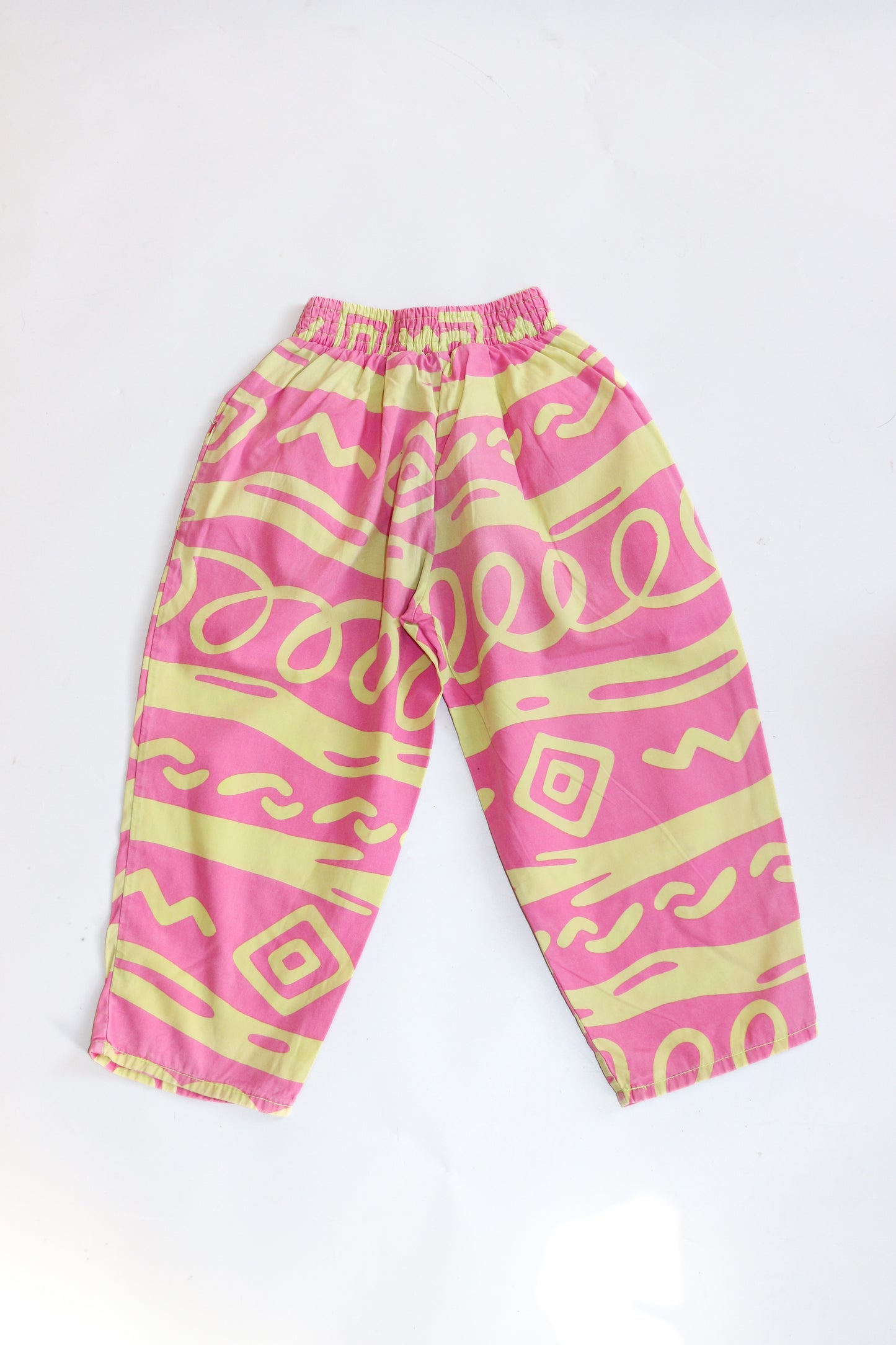 Vintage Surf Style Funky Patterned Trousers | 2y