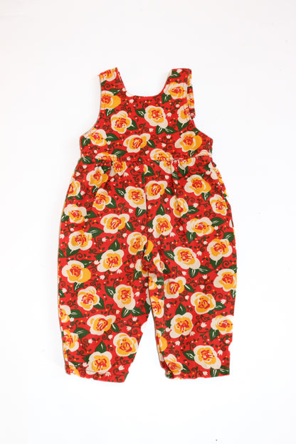Vintage Floral Romper | 6-12m