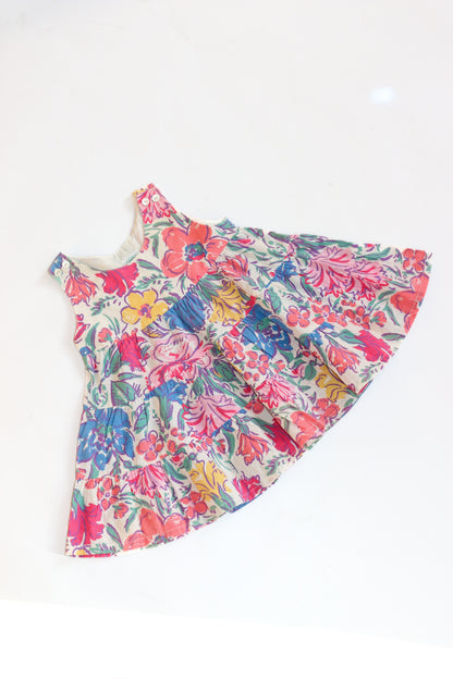 Vintage Laura Ashley Mother & Child Floral Dress | 6-12m