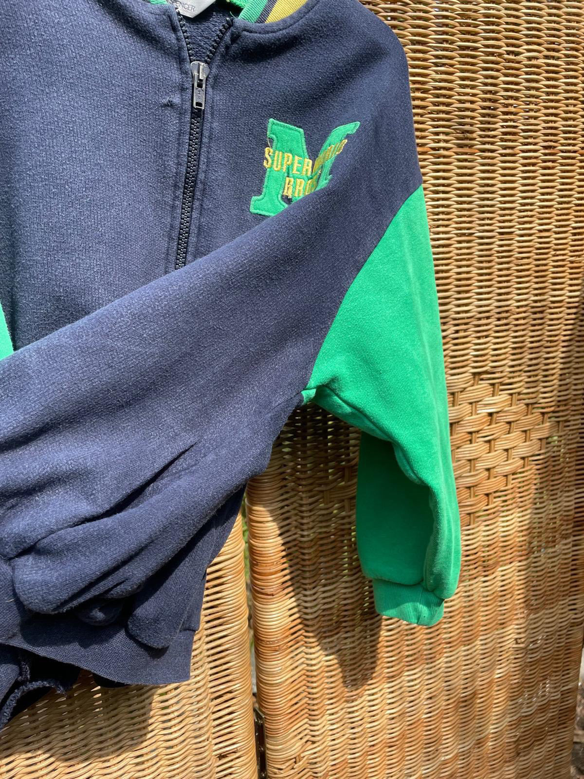 Vintage Super Mario Sweatshirt Jacket | 5-8y