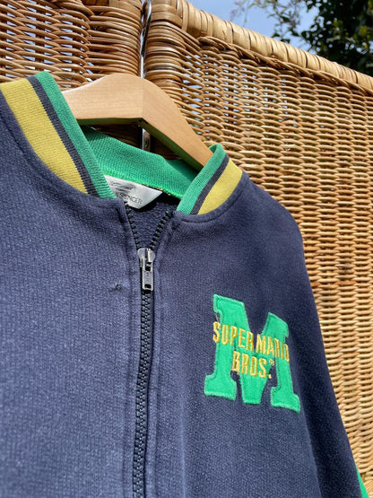 Vintage Super Mario Sweatshirt Jacket | 5-8y