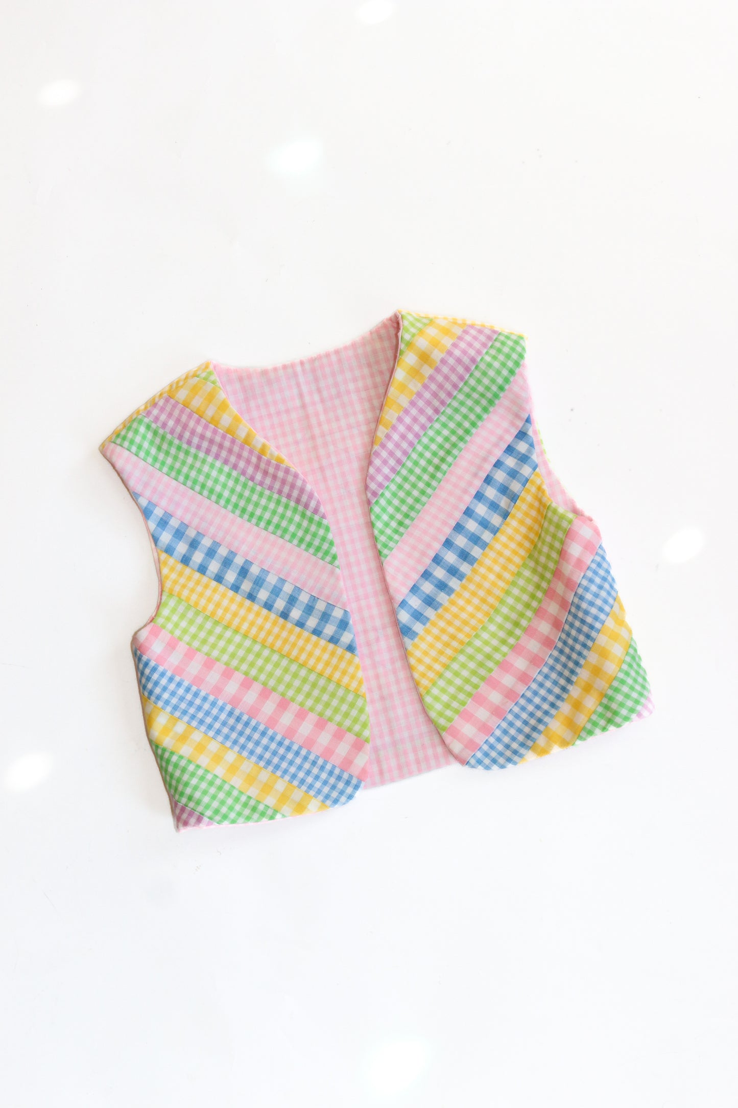 Hand-Made Patchwork Vest | 12-18m+