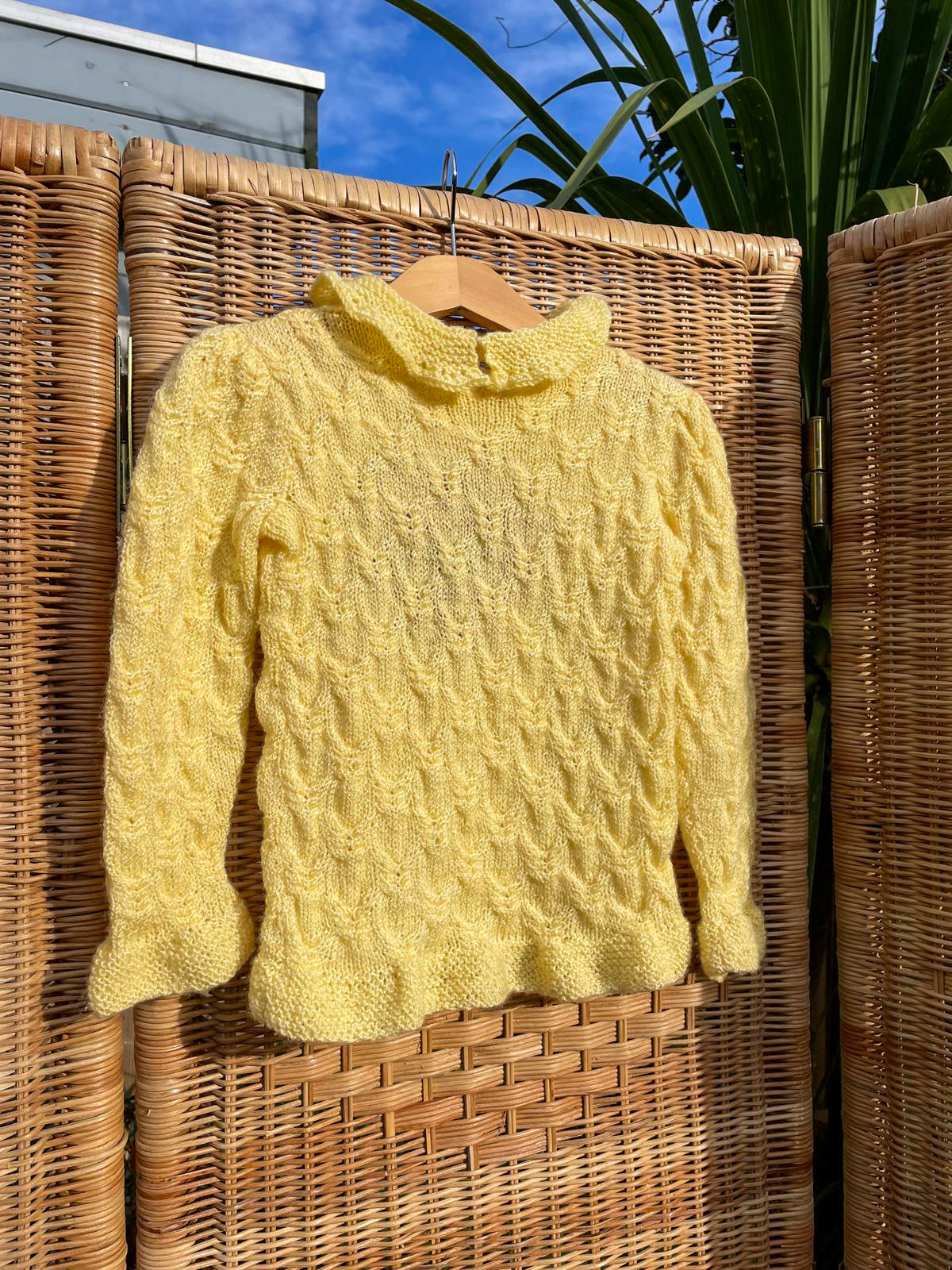Ladybird Hand Knitted Jumper | 3-5y