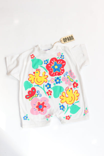 Vintage Chicks Romper | 18m-2y