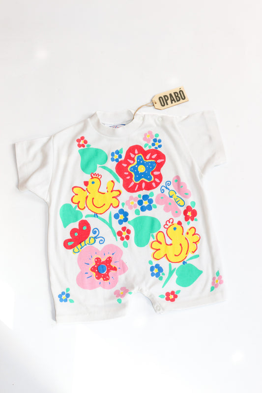 Vintage Chicks Romper | 18m-2y