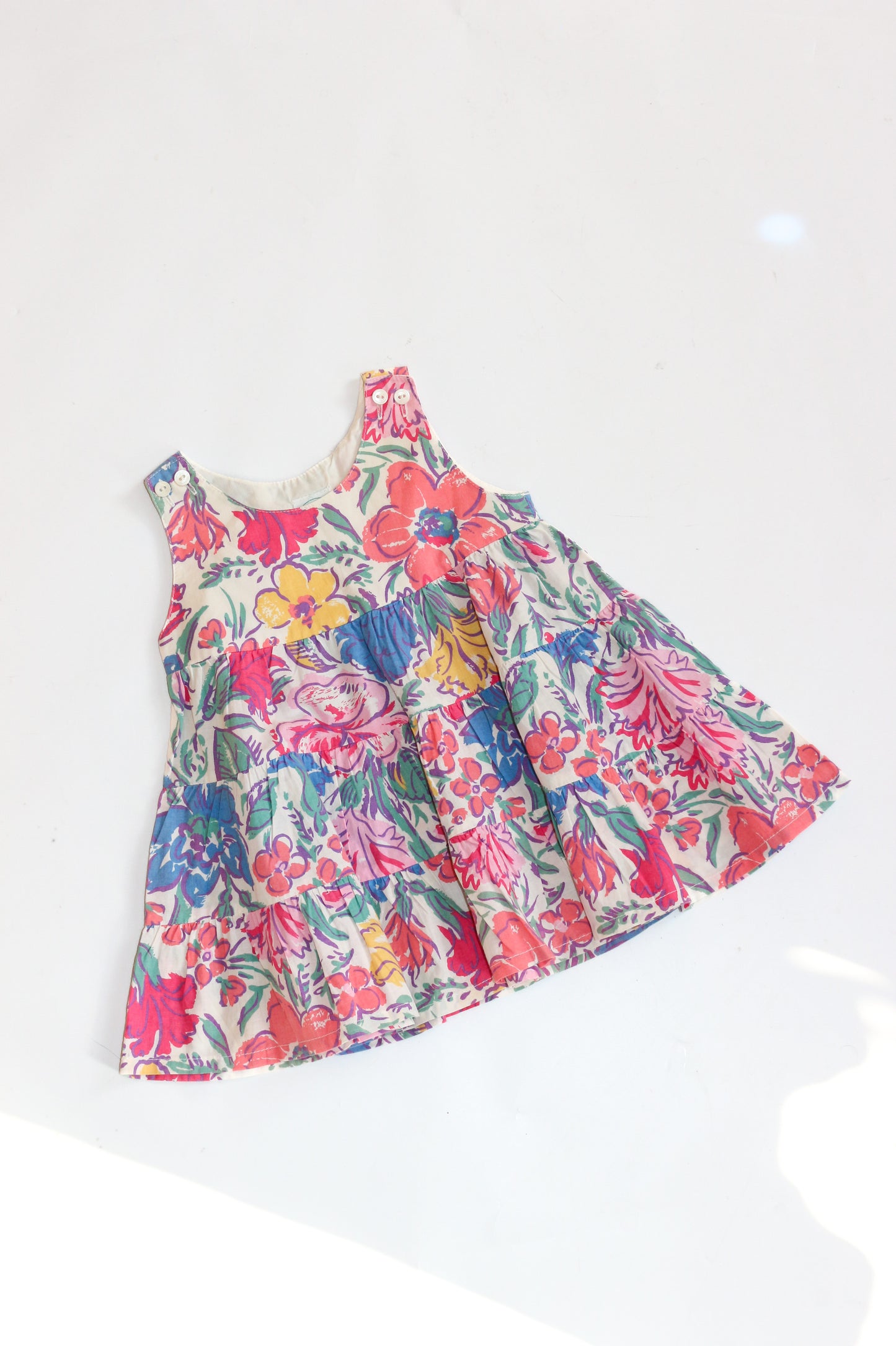Vintage Laura Ashley Mother & Child Floral Dress | 6-12m