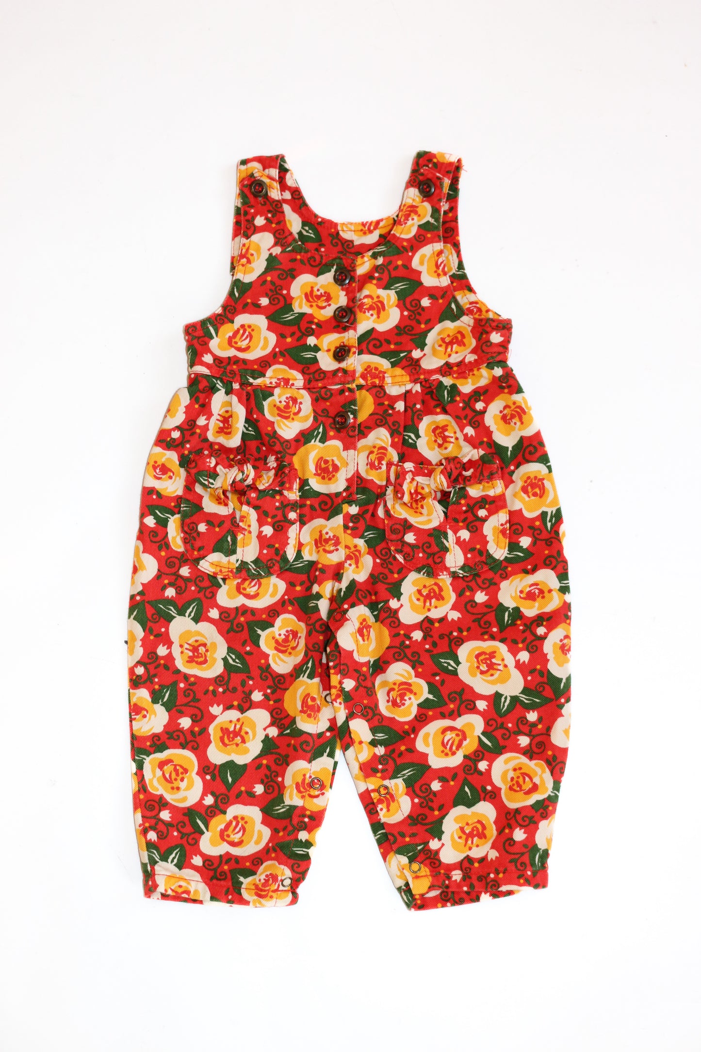 Vintage Floral Romper | 6-12m