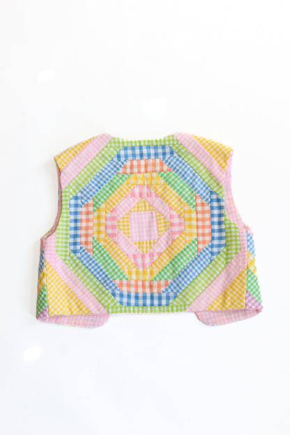 Hand-Made Patchwork Vest | 12-18m+