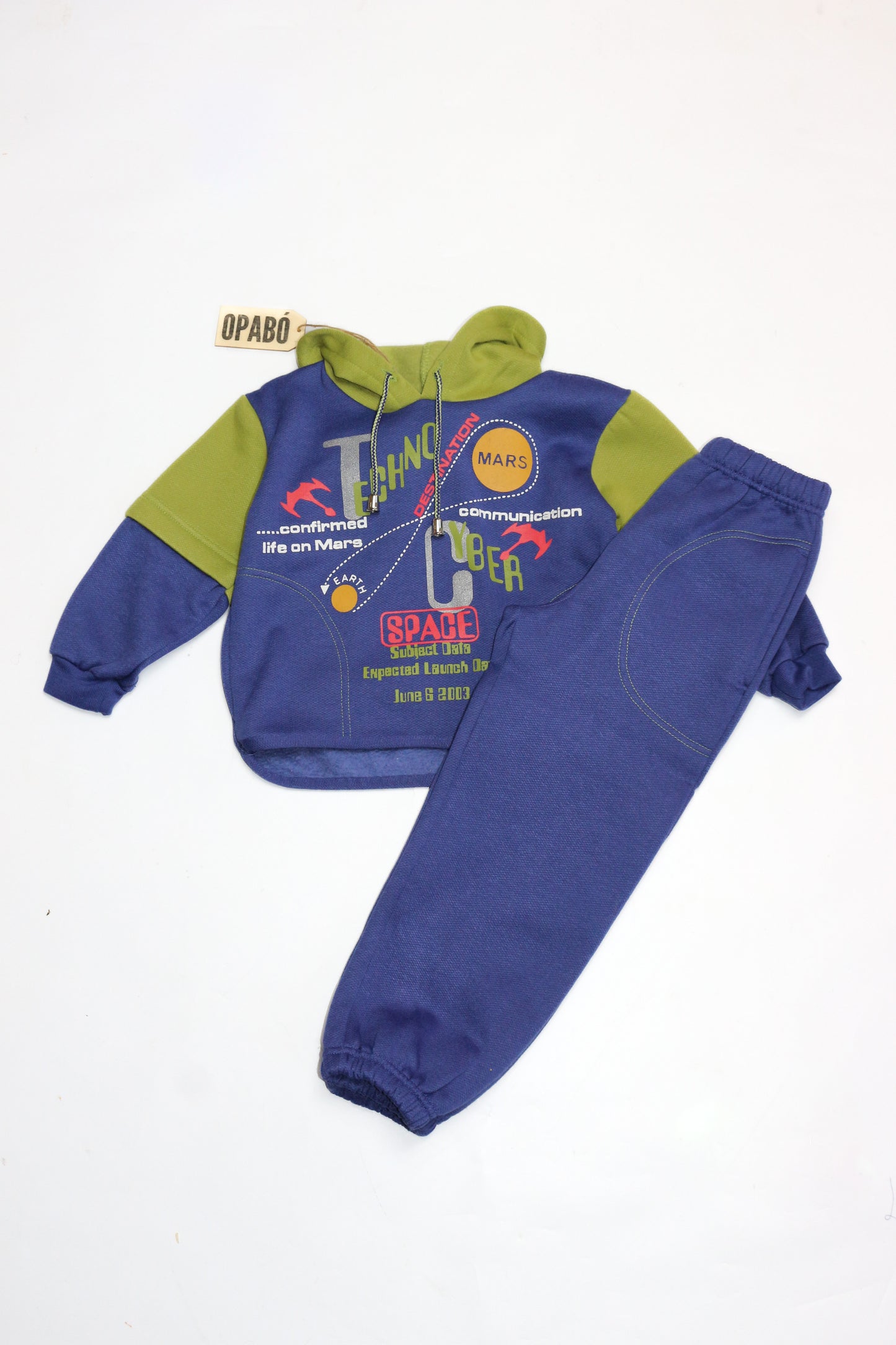 Vintage Solar System Space Tracksuit | 3-4y
