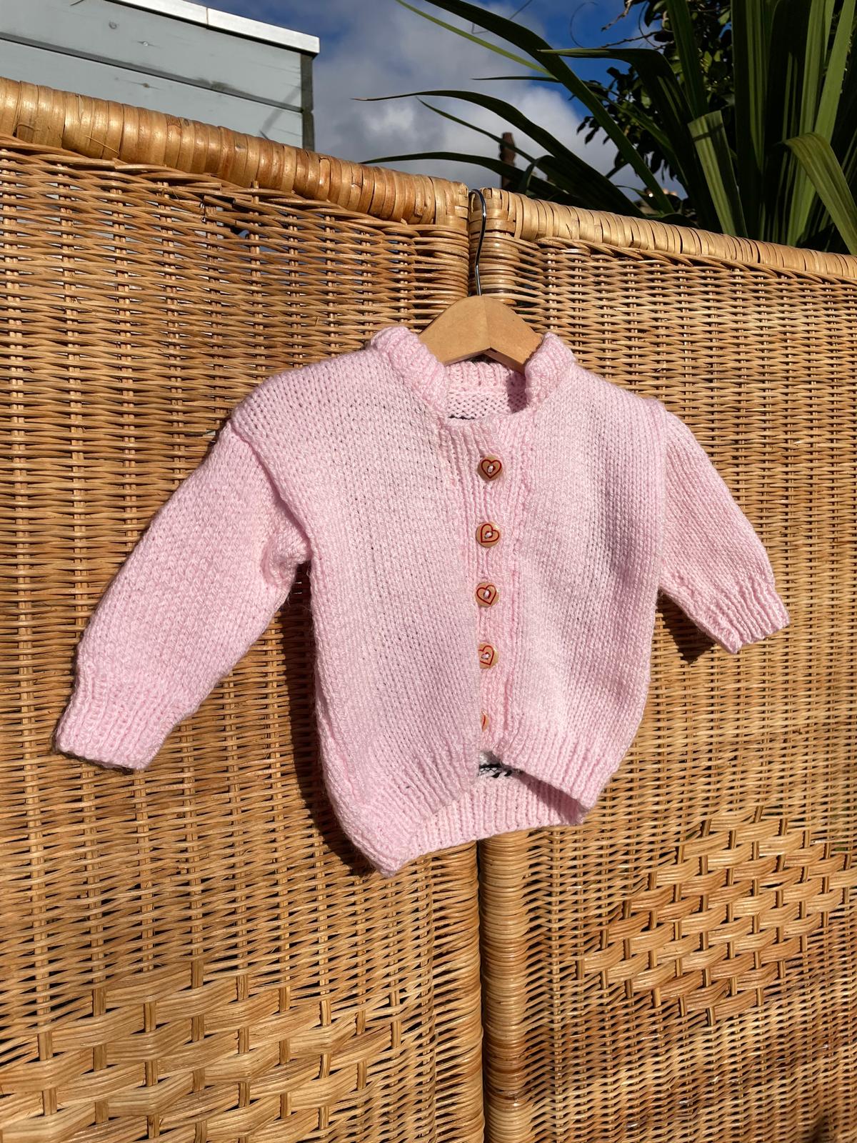 Hello Kitty Hand Knitted Jumper | 0-6m