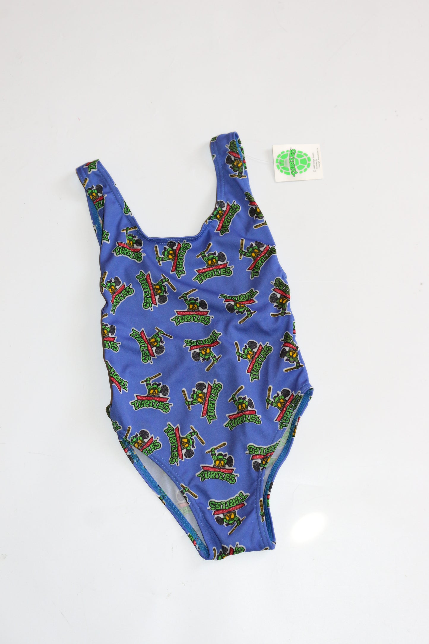 Vintage 1990 Teenage Mutant Ninja Turtle Swimsuit | 6-12m