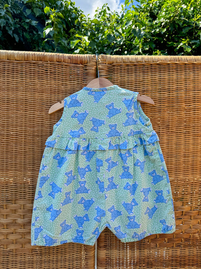 Vintage Teddy Bear Romper | 9-18m
