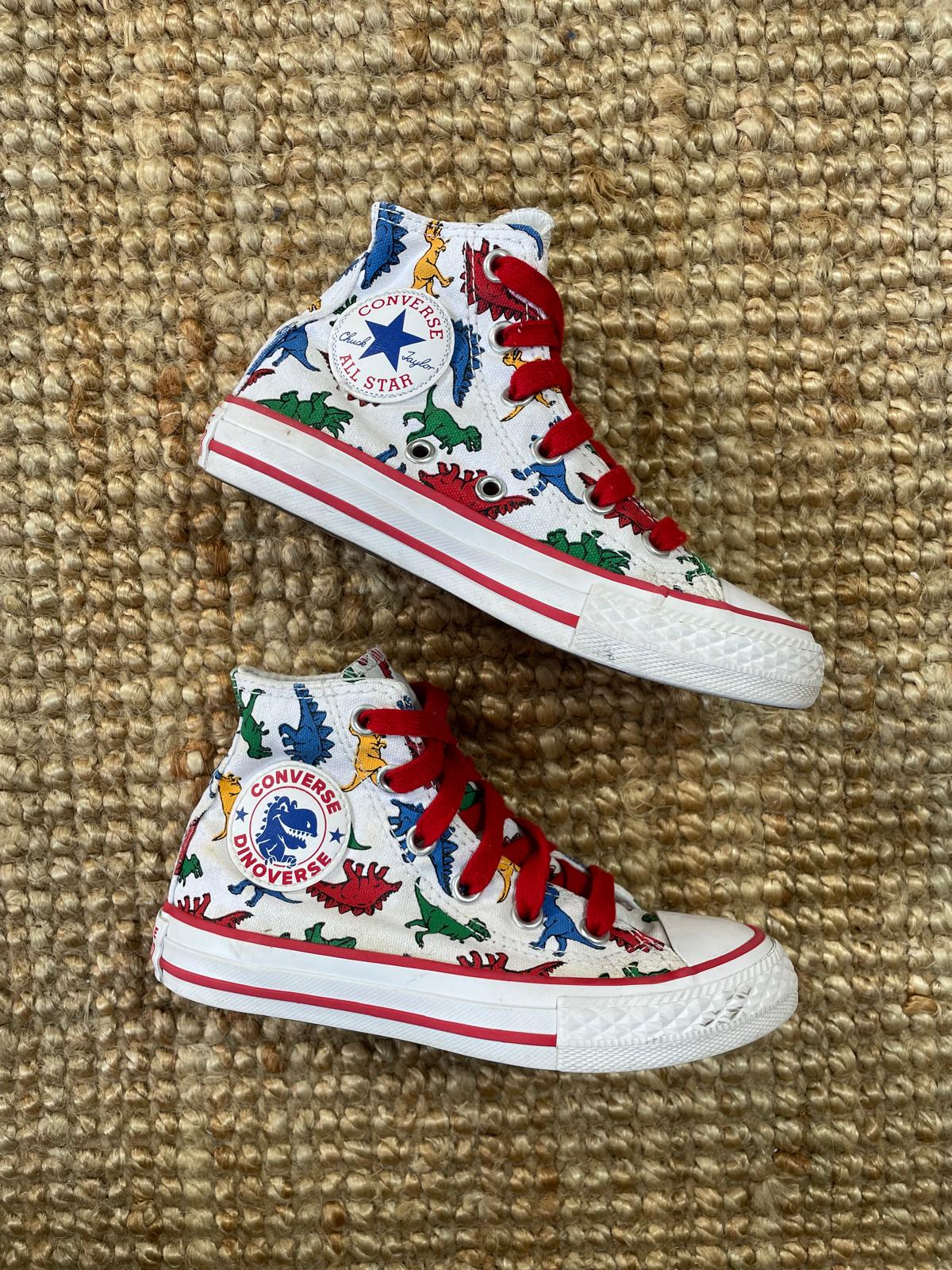 Converse Dinoverse Chuck Taylor Hi-Top Trainers | UK10.5