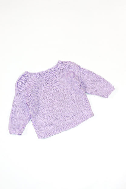 Hand-Knitted Squirrel Jumper | 6-9m+