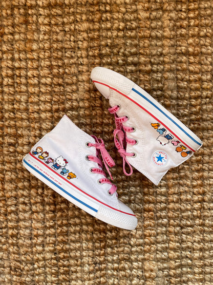 Converse Hello Kitty Chuck Taylor Hi-Top Trainers | UK9