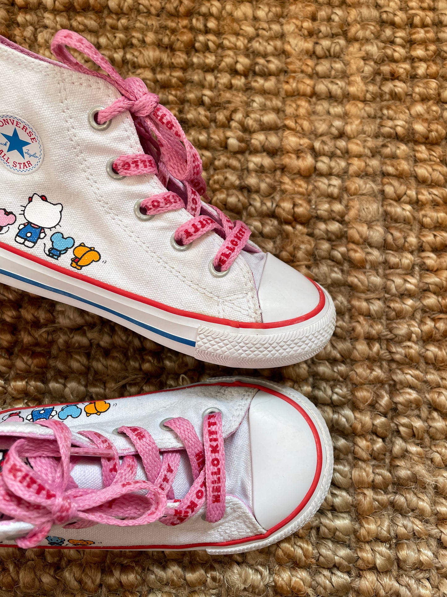 Converse Hello Kitty Chuck Taylor Hi-Top Trainers | UK9