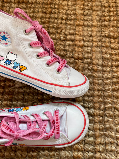 Converse Hello Kitty Chuck Taylor Hi-Top Trainers | UK9