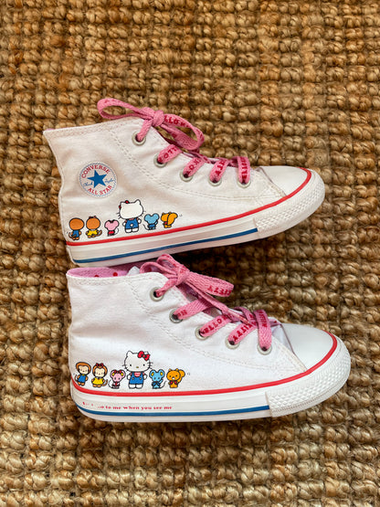 Converse Hello Kitty Chuck Taylor Hi-Top Trainers | UK9