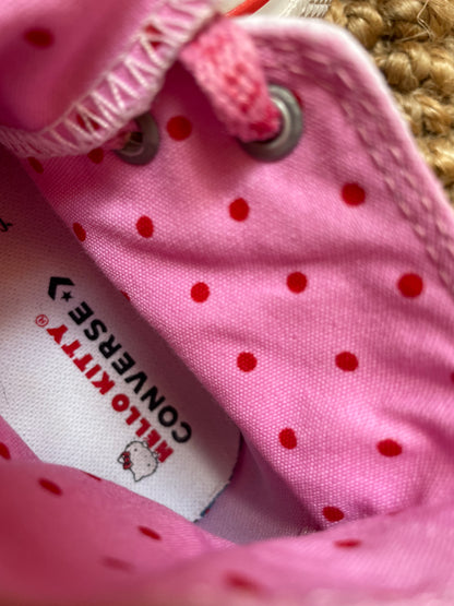Converse Hello Kitty Chuck Taylor Hi-Top Trainers | UK9