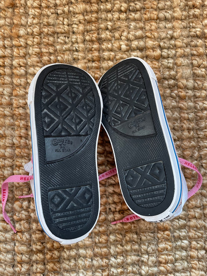 Converse Hello Kitty Chuck Taylor Hi-Top Trainers | UK9